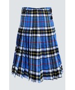 Men&#39;s Scottish Thompson Blue Tartan Kilt Active Wedding Kilt Steampunk- ... - £55.06 GBP