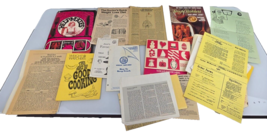 Vintage Weight Watchers Calendar Year 1971 Lot Magazine Recipes Clippings - £48.71 GBP