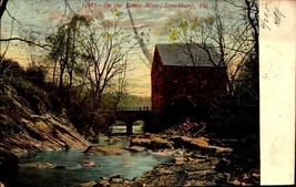 Lynchburg, Virginia Va ~ On The James River 1907 Udb Postcard BK51 - £5.47 GBP