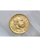 1877 Netherlands 10 Gulden Gold Coin Circulated Rare Antique Collectible... - £349.09 GBP