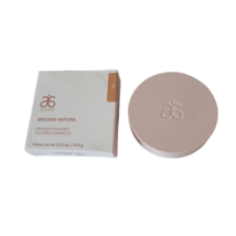 Arbonne Second Nature Pressed Powder Compact TAN 0.37oz/10.5g New with Box - £17.42 GBP