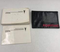 2006 Pontiac Grand Prix Owners Manual Handbook Set with Case OEM A03B19072 - £17.42 GBP