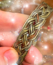 Haunted Copper Bracelet Ancient Codes Magnifying Power Magick Mystical Treasures - $89.33