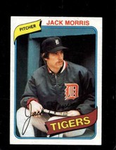 1980 Topps #371 Jack Morris Exmt Tigers Hof *X93033 - £1.93 GBP
