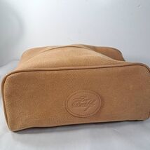 Vintage Zino Davidoff Men&#39;s travel bag dopp kit toiletry Zip Up Brown ta... - $633.12 MXN