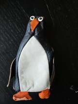 Vintage Leather Penguin Hacky Sack Footbag 1980&#39;s Hand Made  - $69.99