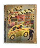 The Taxi That Hurried A Little Golden Book by Sprague Mitchell Vintage 1946 - $4.45