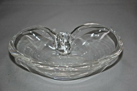 Steuben Glass Ashtray Mid Century Modern Measures 7&quot; L x 5&quot; W x 2&quot; H - £66.39 GBP