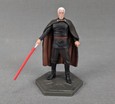 Star Wars Jedi vs Sith Count Dooku Deluxe Figurine 4” Cake Topper Figure New - £6.99 GBP
