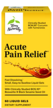 Acute Pain Relief with BCM-95 Curcumin with Turmerones (60 Liquid Gels) - $93.99
