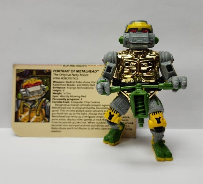 Primary image for 1989 Playmates Teenage Mutant Ninja Turtles TMNT Metalhead