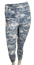 Lululemon Women's Cropped Streaked Leggings Size 6 Blue - $18.99