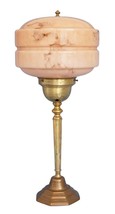Art Deco Lamp Desk Brass Loft 1930 Light - $6,465.30 MXN
