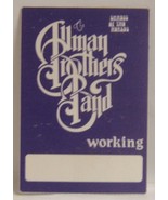 THE ALLMAN BROTHERS - GREGG - VINTAGE ORIGINAL CLOTH CONCERT TOUR BACKST... - £7.90 GBP