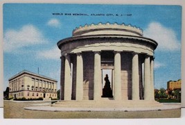 World War Monument Atlantic City N.J. Postcard A8 - £3.13 GBP
