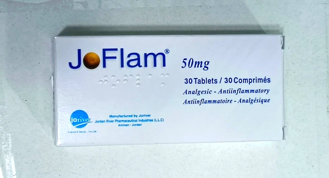 Joflam 50 mg Tablet Pain Killer Bone, Muscle, Headache, &amp; Annoying Joint... - $558.00 MXN