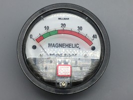 Dwyer 161986-00 Magnehelic  Pressure Gauge 0 - 40 Millibars - $49.00