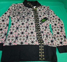 NWT Rocawear Jacket Offset Zipper Style R03337030 Black Gray Youth XL Wo... - $41.06
