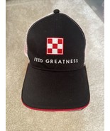 Feed Greatness Baseball Hat Cap Lid Mesh Snapback Black - €13,12 EUR