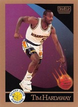 1990-91 SkyBox #95 Tim Hardaway RC Rookie Card Golden State Warriors  - £0.71 GBP
