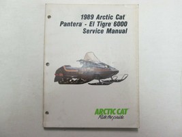 1989 Arctic Cat Pantera- El Tigre 6000 Service Réparation Atelier Manuel... - $24.98