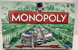 Hasbro Monopoly Classic Board Game Now Including The Cat! NIB - £11.77 GBP