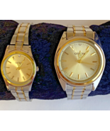 Geneva Men&#39;s and Women&#39;s Matching Watch Set - $24.49 CAD