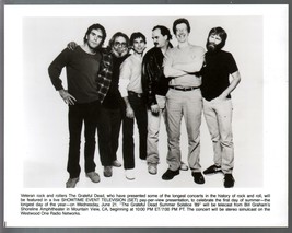 Grateful Dead 8 x 10 Publicity Photo and Press Release 1989-Pay for view-FN/VF - £98.59 GBP