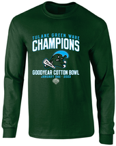 Tulane Green Wave 2023 Cotton Bowl Champions Long Sleeve T-Shirt - £20.77 GBP+