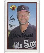 Jerry Reuss Signed Autographed 1989 Bowman Card - $183.65 MXN