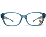 Maui Jim Eyeglasses Frames MJO2202-76SF Clear Blue Square Full Rim 52-17... - $46.59