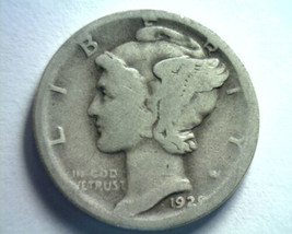 1929-D MERCURY DIME ABOUT GOOD / GOOD AG/G NICE ORIGINAL COIN BOBS COIN ... - $6.00