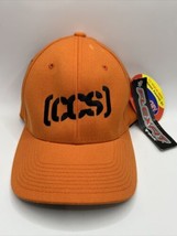 CCS Skate Boarding Cap Fitted Orange Hat L/XL Wool - £14.26 GBP