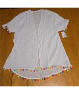 David&#39;s bridal hitched and sun-kissed large/xl swim suit cover up white new - $14.00