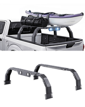 VEVOR Overland Truck Rack 14.4-17.3 in Height 900 lbs LED Light Ram/F150 - $179.99
