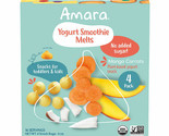 Amara Organic Yogurt Smoothie Melts 4 (1 oz.) Bags Per Box - $25.99