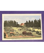 Section of Sunken Gardens Jackson Park Windsor Canada Postcard - £2.46 GBP