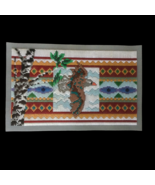 VTG Plastic Canvas Large Native S West Eagle Needlepoint Art Completed 2... - $96.31 CAD