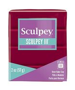 Sculpey III Oven-Bake Clay - Red - $3.83