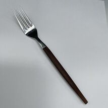 (1) Vintage Epic Forged Stainless Steel Japan Flatware LONG FORK Canoe - $16.20