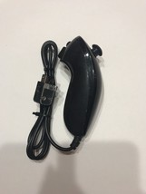 Official Nintendo Brand Wii &amp; Wii U Black Nunchuck #1 - TESTED Ships N 24h - $29.58