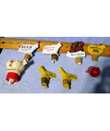 Lot 8 Different Liquor Bottle Pour Plastic Stoppers Beam Four Roses Seag... - $373.46 MXN