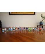 Lot of 19 Mostly Vintage GEOBRA PLAYMOBIL Figures Some Incomplete Racing... - $445.11 MXN