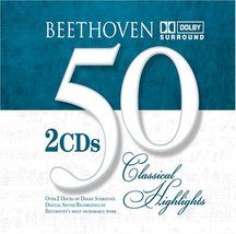 50 Classical Highlights: Beethoven [Audio CD] Beethoven, Ludwig van - $23.91 MXN