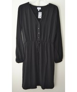 Brigitte Bailey Womens Orchid Dress Black Dress Sz L NWT - £32.70 GBP