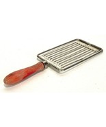 Vintage 1950&#39;s TOMADO HOLLAND Tomato Slicer -  Red Wood Handle - £9.53 GBP