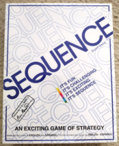 Jax LtD - Sequence Board Game - A Game of Strategy - Ages 7 + - 2-12 Players - £14.68 GBP