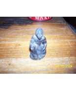 Vintage Native African Small Figure sitting - $34.28 CAD