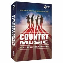 Country Music A Film By Ken Burns Volume 1 &amp; 2 DVD 8-Disc Box Set New - £22.09 GBP