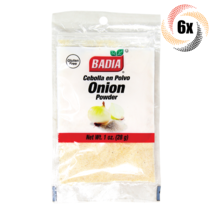 6x Bags Badia Onion Powder Seasoning | 1oz | Gluten Free | Fast Shipping - $15.48